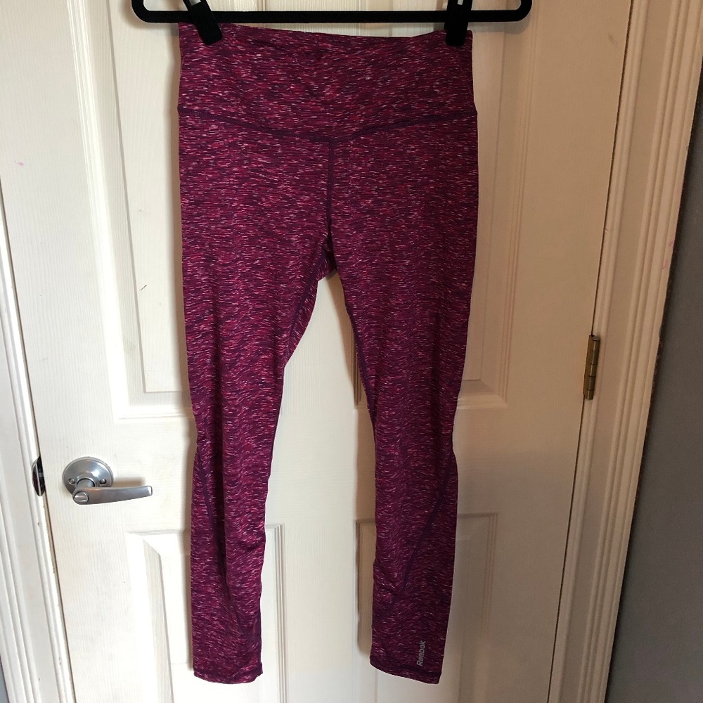 Fun Magenta Leggings with Mesh Detailing
